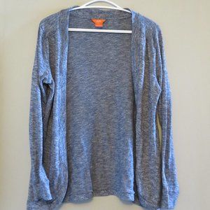 Joe Fresh Blue Cardi - Size M
